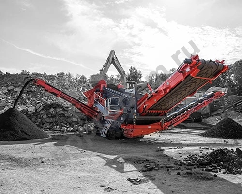 Запчасти гусеничного хода грохотов TEREX Finlay 883