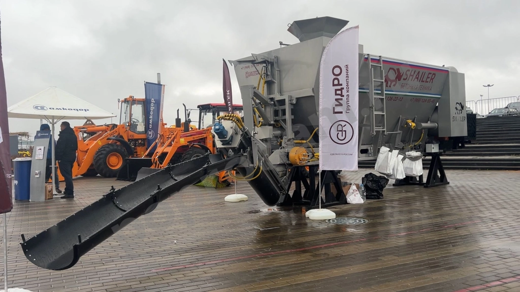 Автобетонозавод Shailer АБЗ-10 на шасси МАЗ