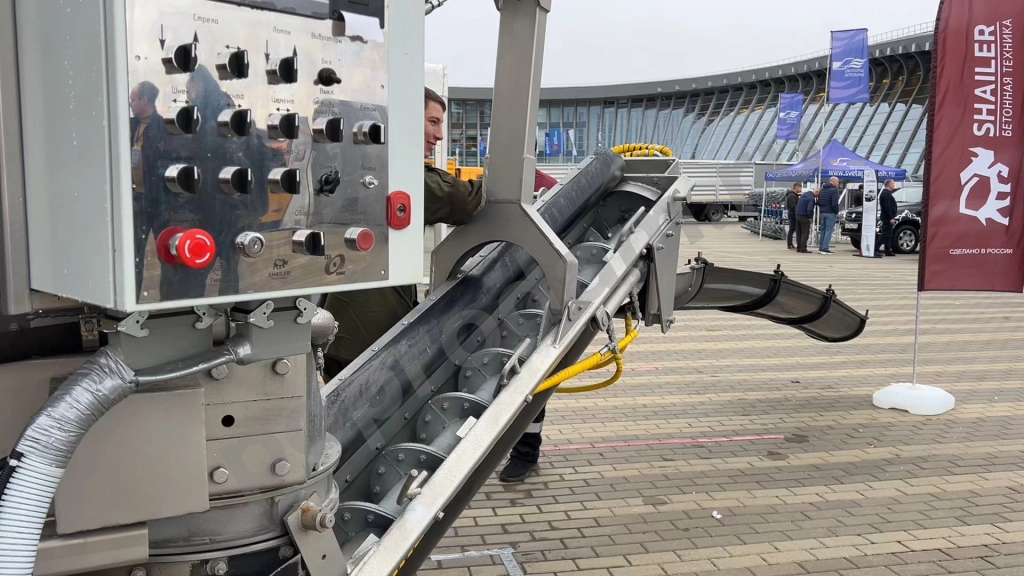 Автобетонозавод Shailer АБЗ-10 на шасси МАЗ