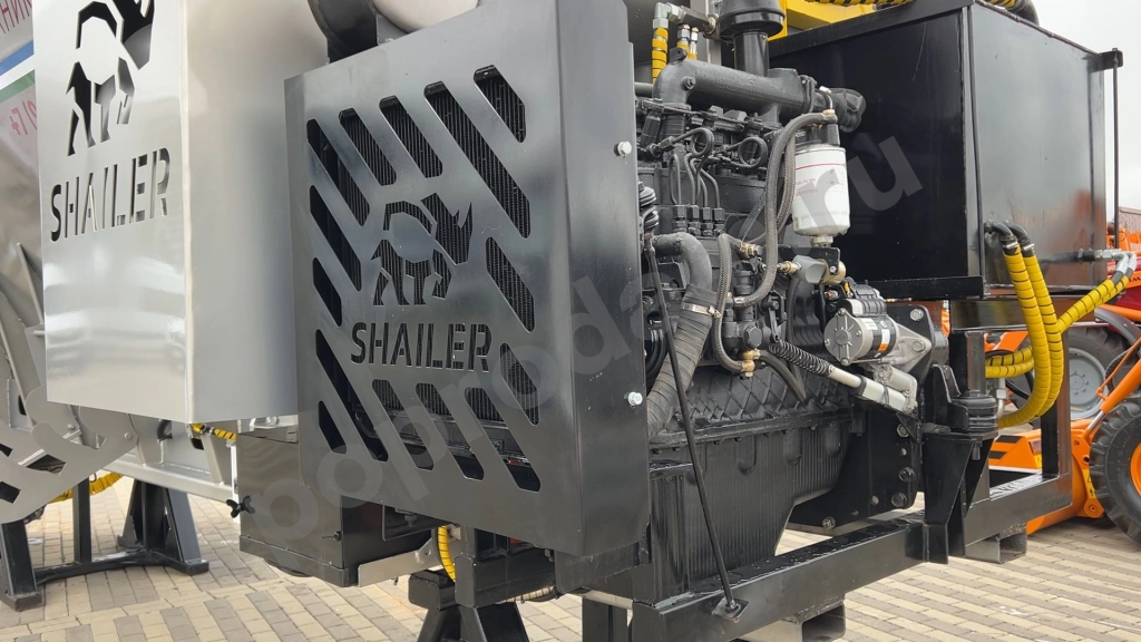 Автобетонозавод Shailer АБЗ-10 на шасси МАЗ