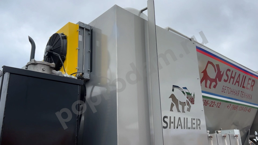 Автобетонозавод Shailer АБЗ-10 на шасси МАЗ