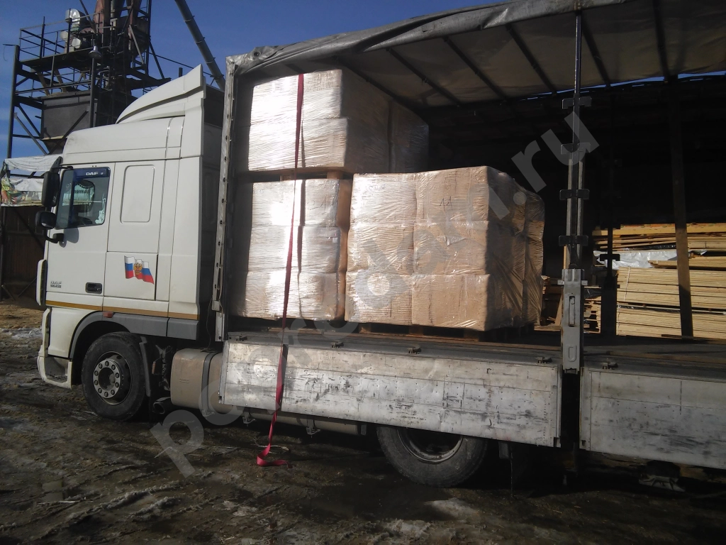 Опилки, Стружка (хвойные) - в брикетах (опт от производителя) - подстилка для с/х предприя