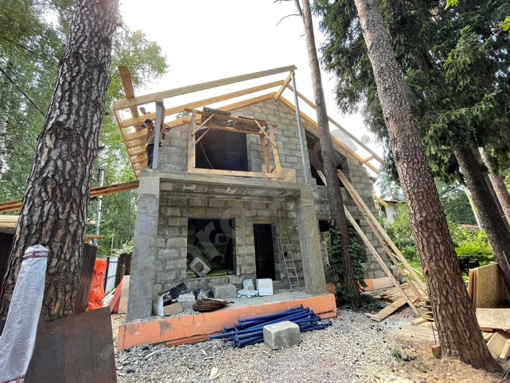 Домокомплект из полистиролбетона панели крупноформатные паз-гребень.