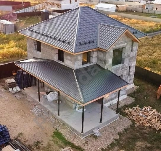 Домокомплект из полистиролбетона панели крупноформатные паз-гребень.