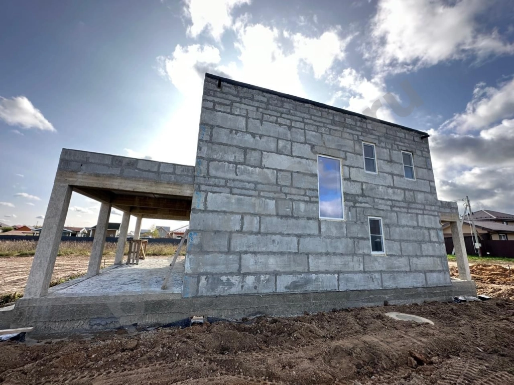 Домокомплект из полистиролбетона панели крупноформатные паз-гребень.