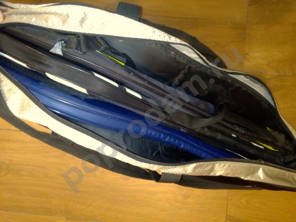 Ракетки, сумки, перетяжка струн.