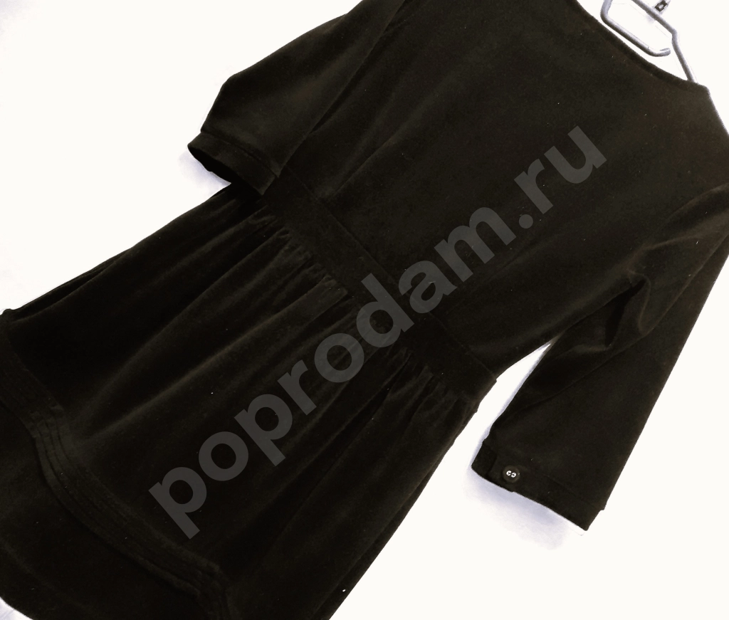 Платье черное 42. Стиль школьница