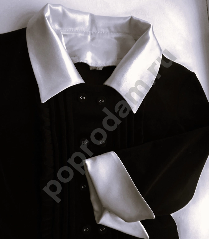 Платье черное 42. Стиль школьница