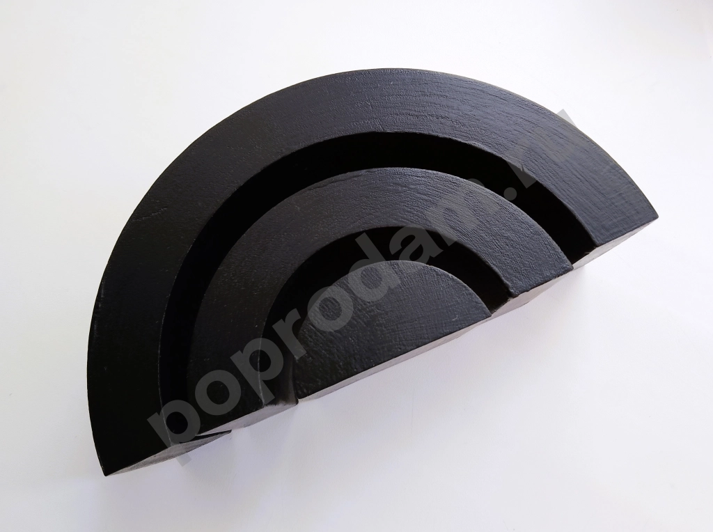 Подсвечники. Набор из дерева mango