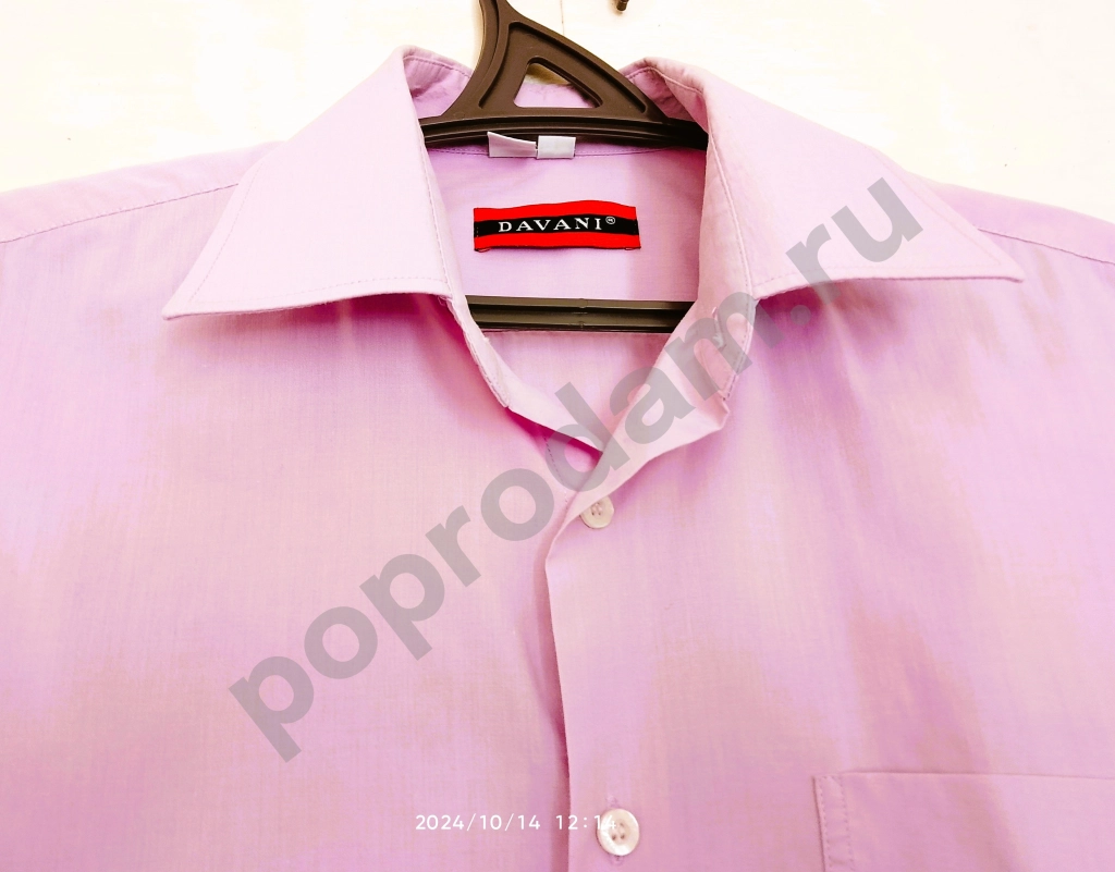 Рубашка сиреневая 48-50 Davani