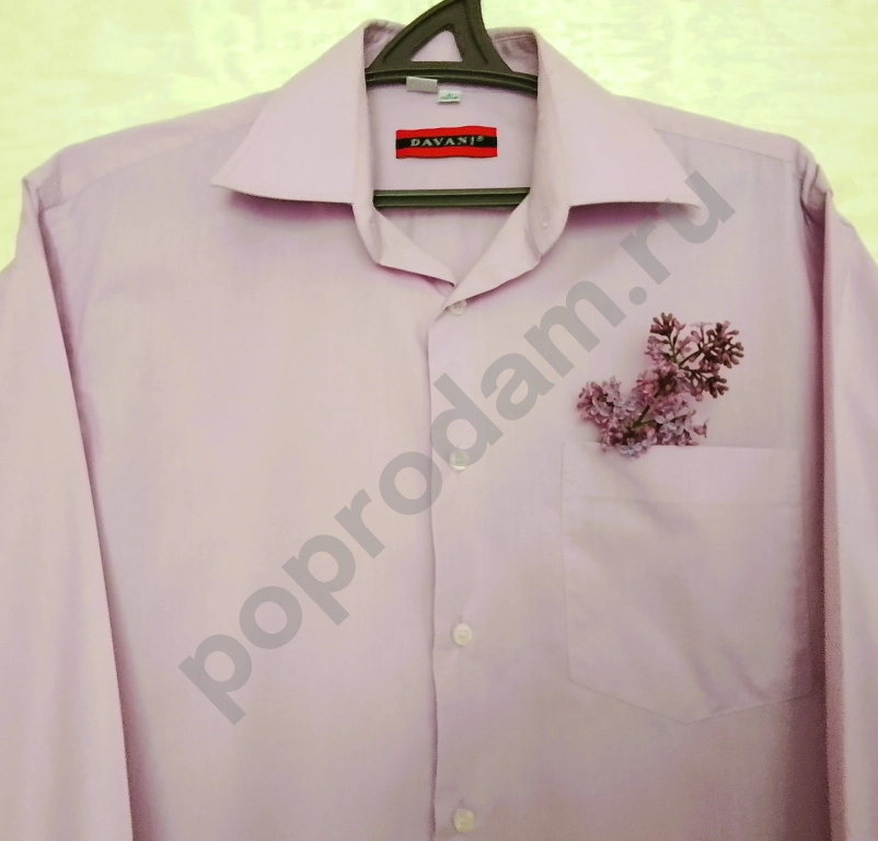 Рубашка сиреневая 48-50 Davani