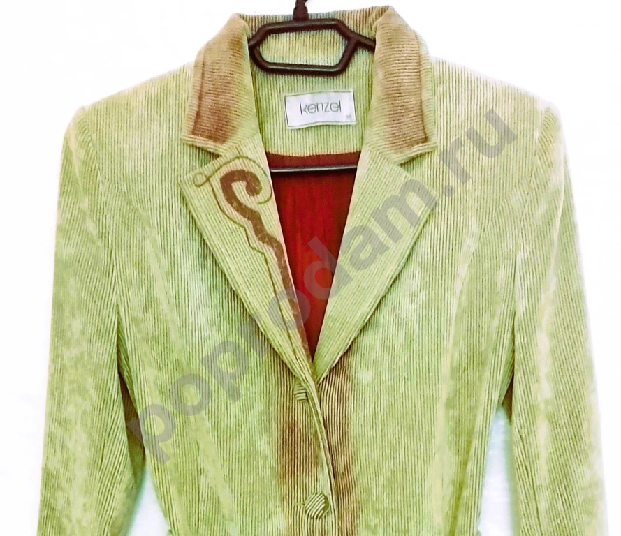 Пальто вельвет. Тренч 44