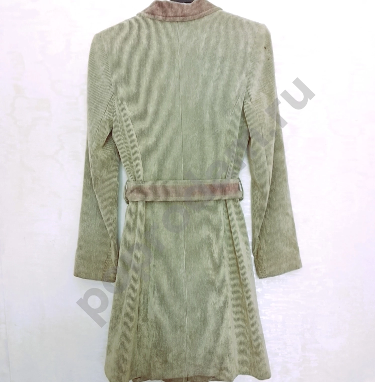 Пальто вельвет. Тренч 44