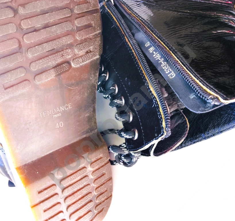 Ботинки лакированные 39 tendance