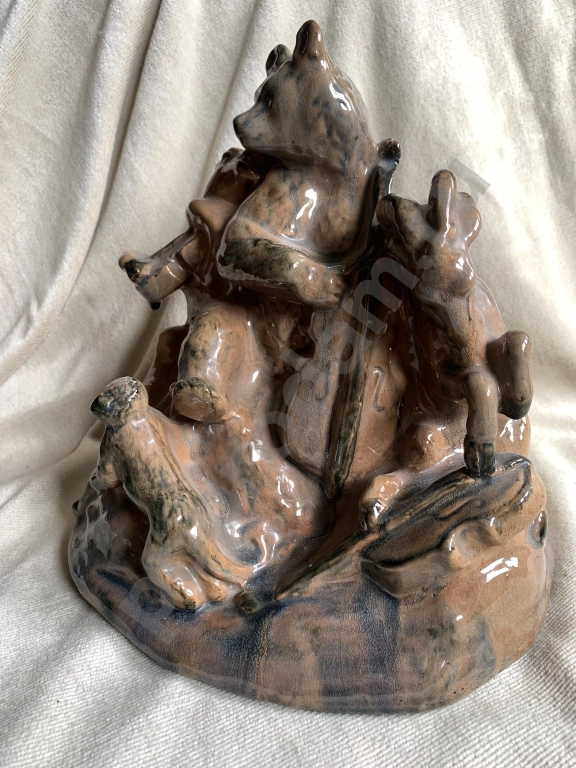 Квартет статуэтка Гжель 1960-е годы