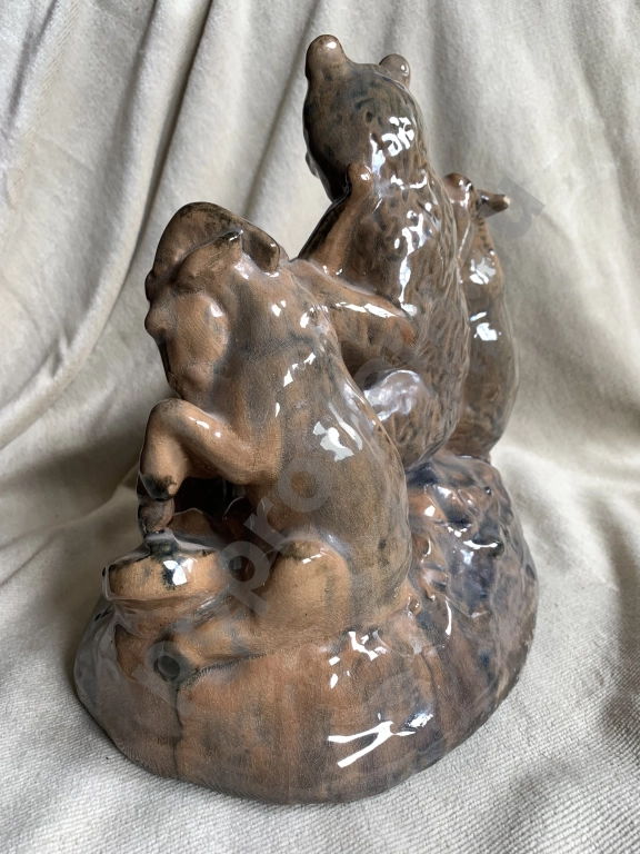 Квартет статуэтка Гжель 1960-е годы