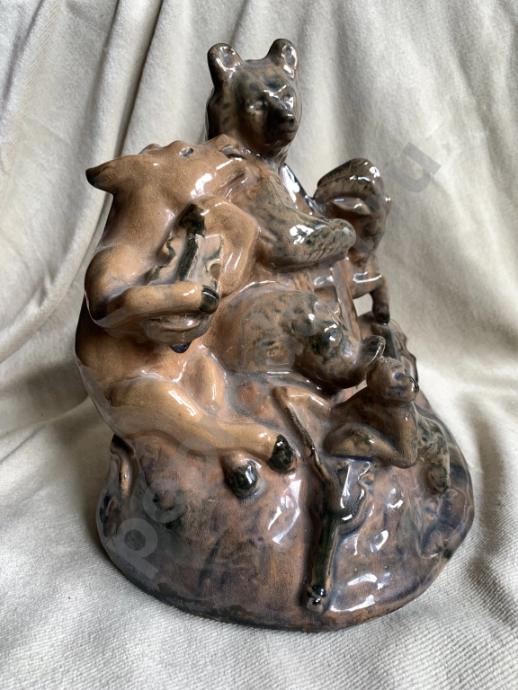 Квартет статуэтка Гжель 1960-е годы