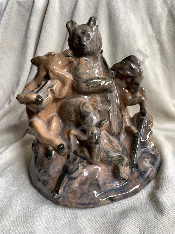 Квартет статуэтка Гжель 1960-е годы