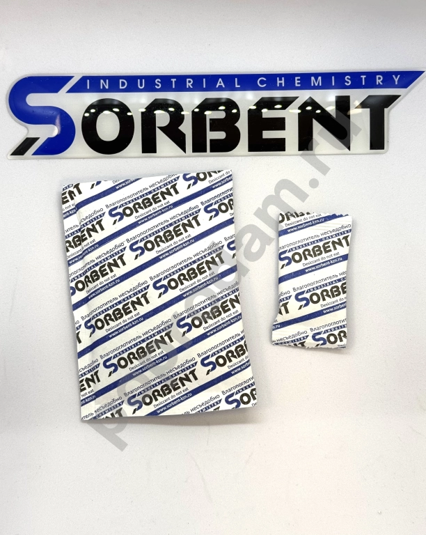 Силикагель КСМГ фасованный SORB-DRY BAG PLUS M по 300 г.