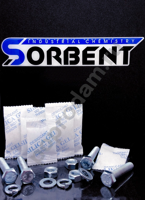 Силикагель фасованный SORB-DRY BAG PLUS K по 500г.