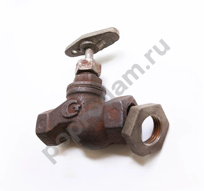 Вентиль запорный, чугун СССР