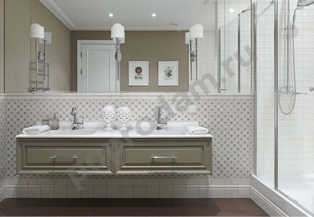 Плитка для ванной комнаты купить в Москве с доставкой по России