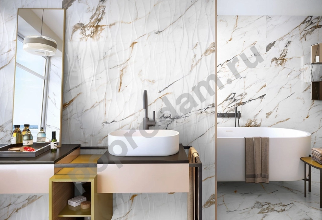 Плитка для ванной комнаты купить в Москве с доставкой по России