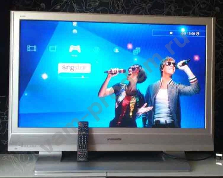 Алазменный телевизор panasonic viera tx-r42el7ks с приставкой.