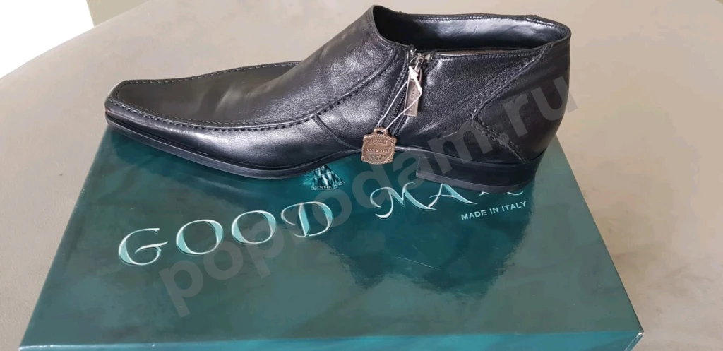 Туфли мужские демисезонные размер 40,5-41. Италия