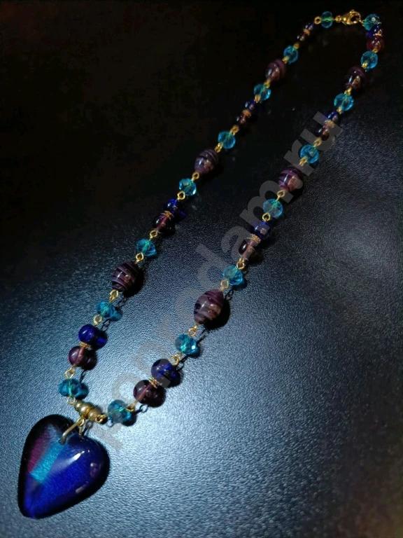 Бусы Цепочка с Подвеской. Italia Independent. Стекло.