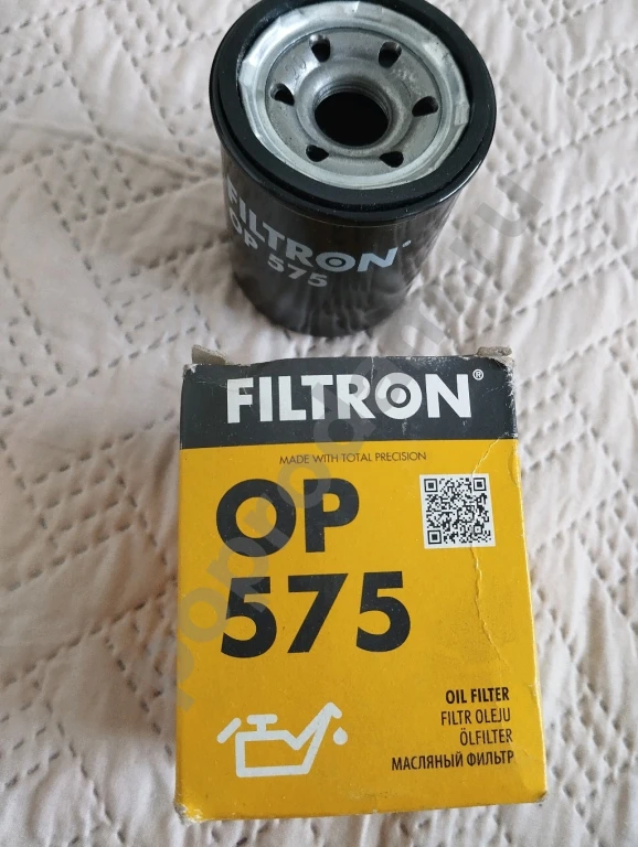 Масляный фильтр ОР575 FILTRON