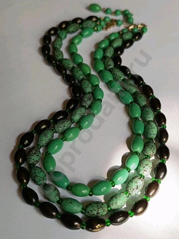 Бусы. Винтаж. Стекло. Родная сборка!