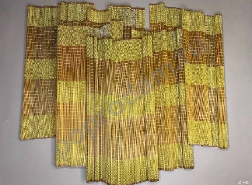 Бамбуковые салфетки желтые 6 шт 30х40