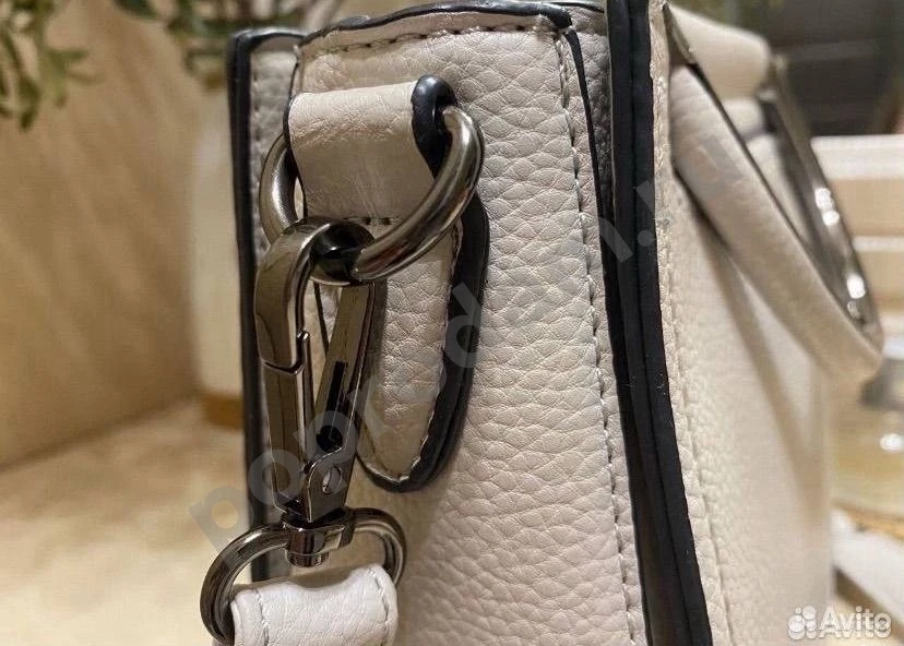 Серая сумка Zarina кросс-боди с круглыми ручками