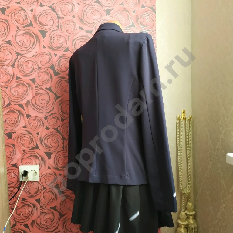 Жакет новый Gloria Jeans размер 48 50 L синий женский