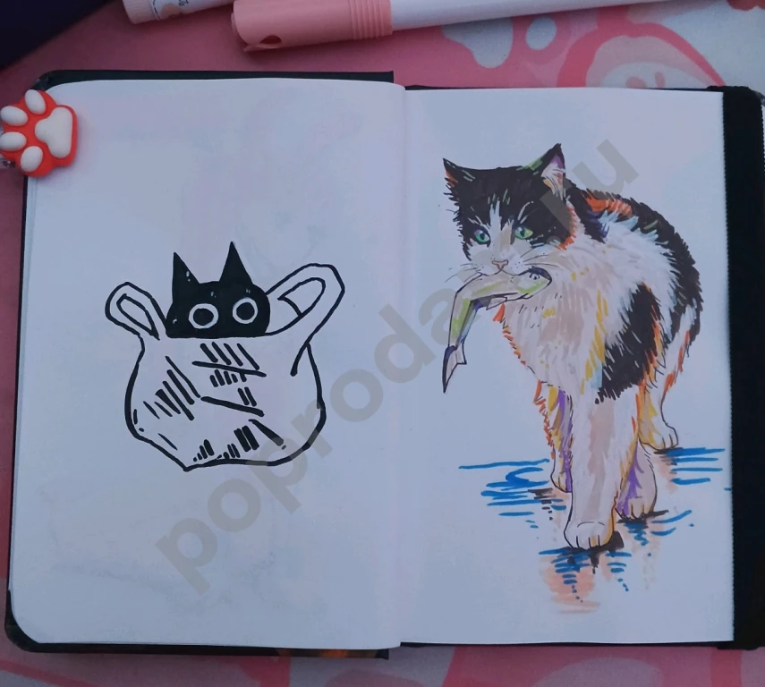 Нарисую вашего питомца по фотографии~