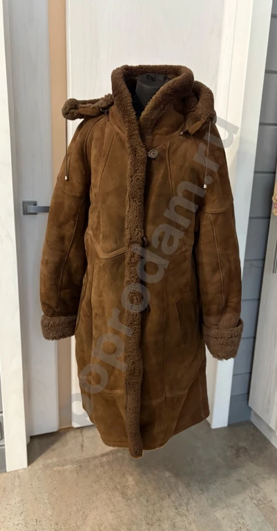 Дубленка женская длинная