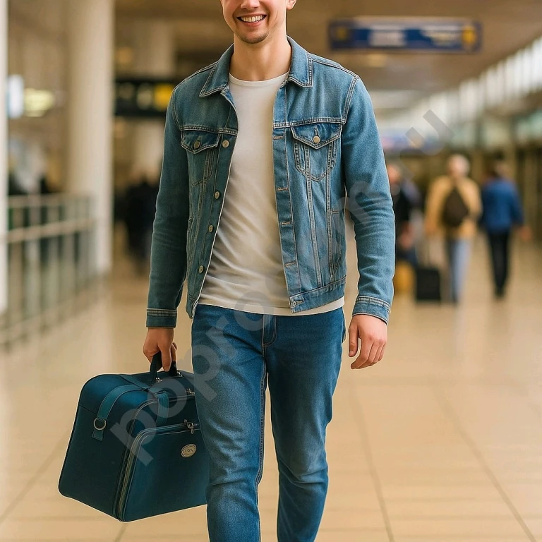 Сумка чемодан дорожная ручная кладь Saco 50 37 25