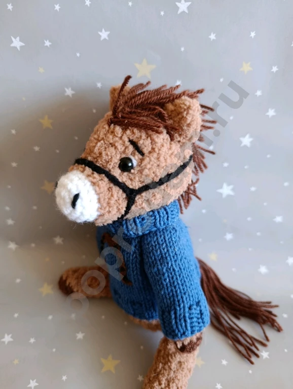 Лошадь в свитере.Символ 2026 года.