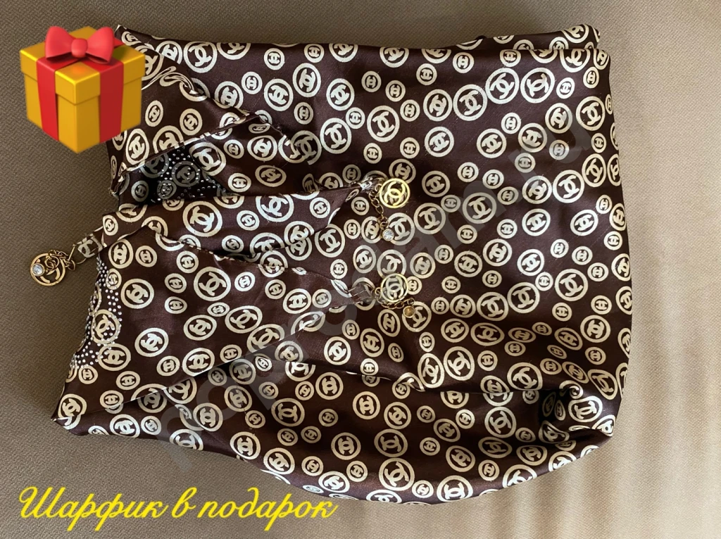 Пудровое пальто с круглым воротом 46-48