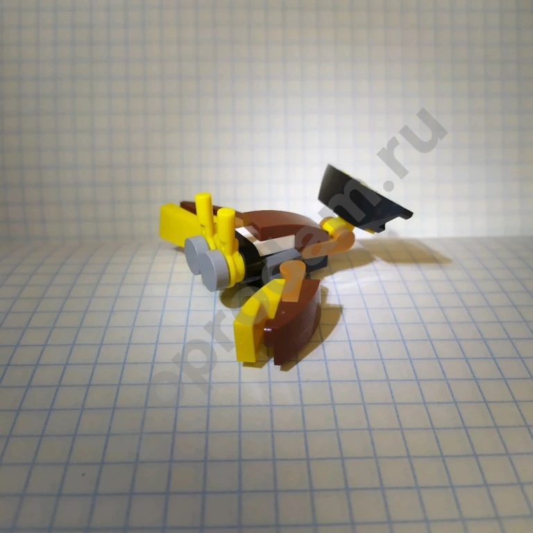 Ракушаня рак Зверятыши Магнит конструктор