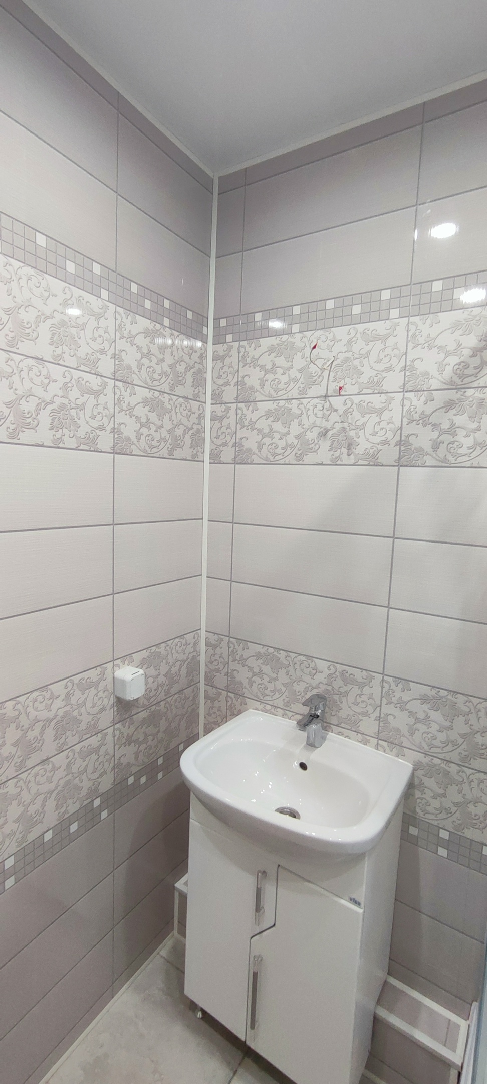 Ремонт ванных комнат, санузлов: Санузел панелями (вместе с материалом)