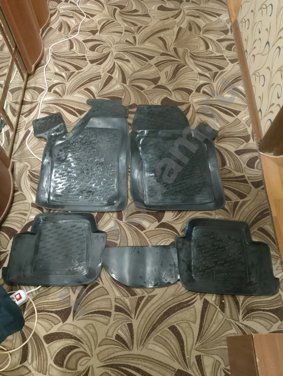 Коврики резиновые салона 2109,2114