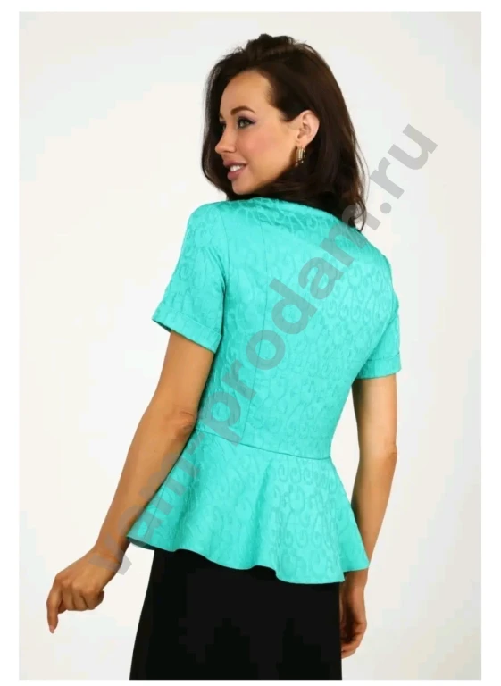 Блузка с баской Размер 54 56