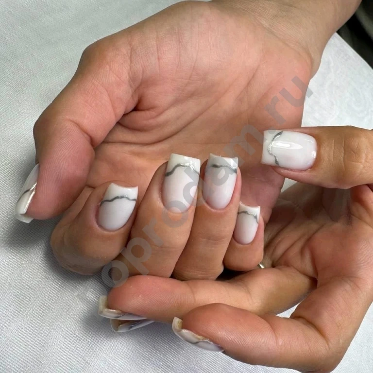 Наращивание ногтей, гель лак