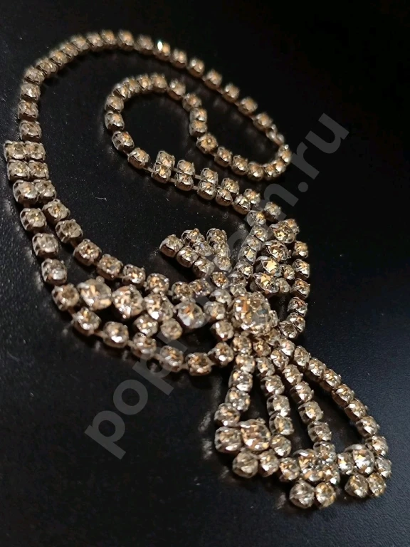 Крупное Колье. Винтаж. Стекло.