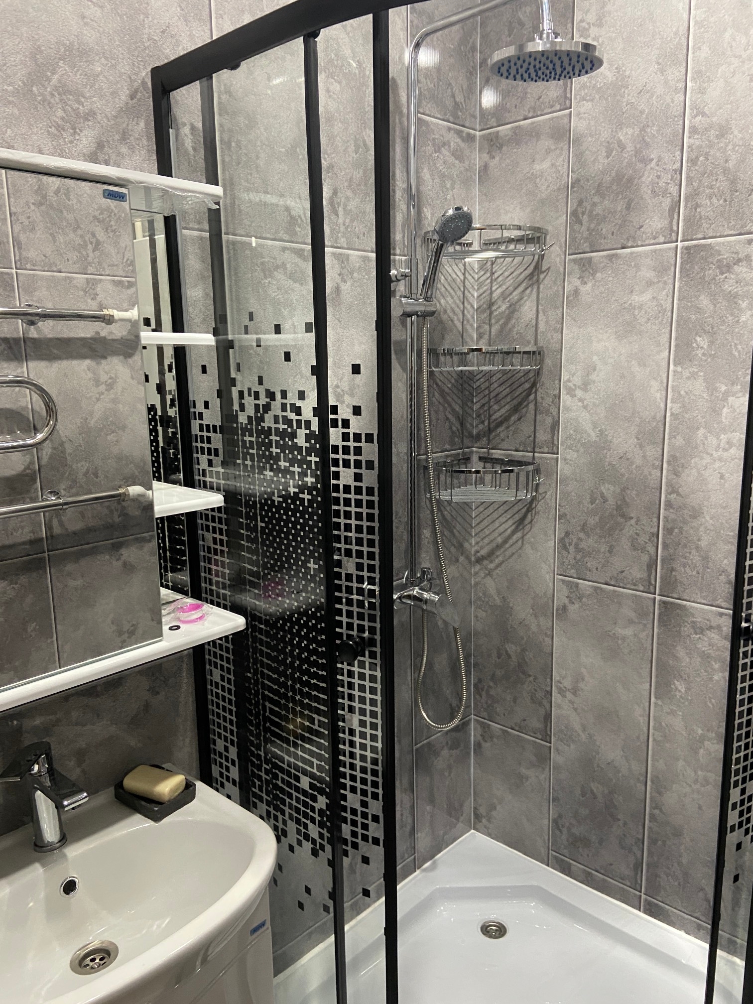 Ремонт ванных комнат, санузлов: Ванная панелями (вместе с материалом)