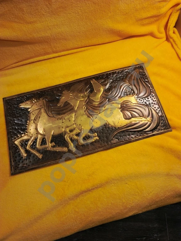 Чеканка СССР картина.Редкость. Доставка