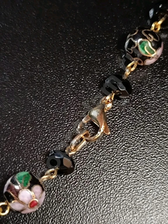 Бусы Цепочка. italia Independent. Клуазоне. Хрустальное Стекло.