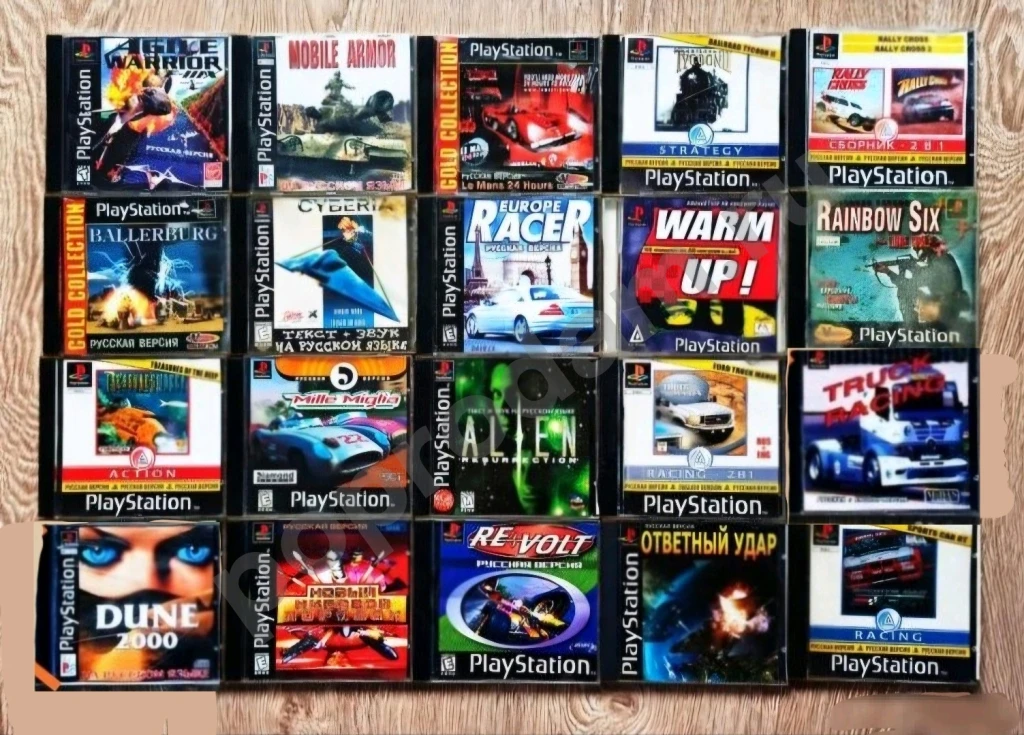 Диски к Sony Playstation игровые, 1C, Windows